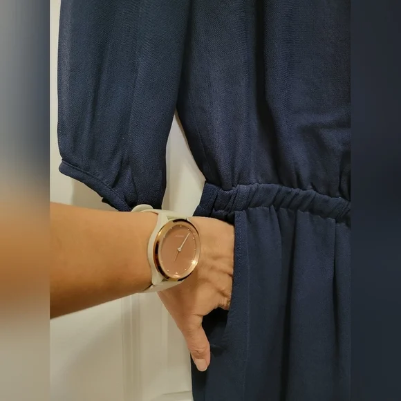 Babaton keegan romper navy blue xs - Picture 6 of 10